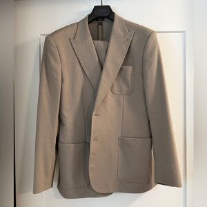 Express Men's Slim Fit Taupe Blazer - 44R